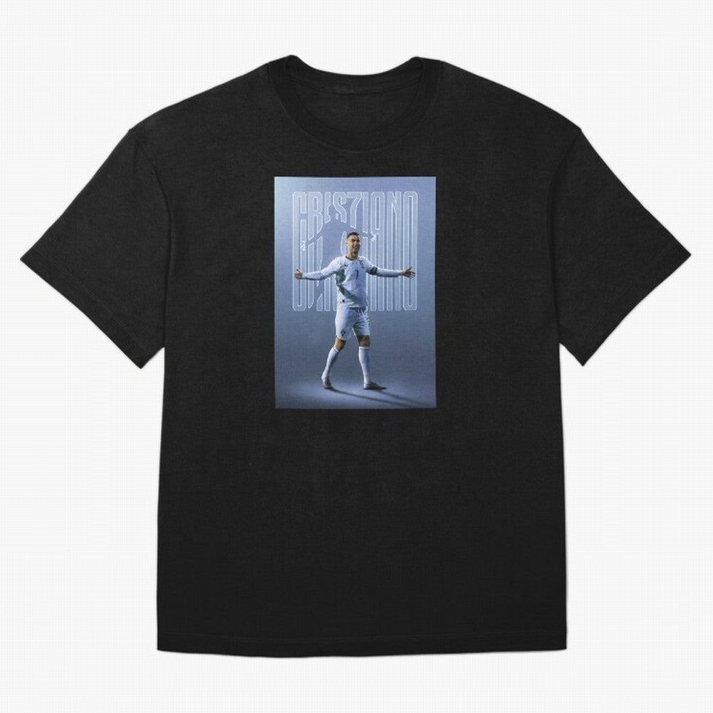 Football Royalty: Cristiano Ronaldo Oversized T-Shirt Celebrate FIFA World Cup 2026 USA Canada Mexico for Fans of Messi and Cristiano Ronaldo and Argentina and Brazil, Bringing Football Passion, Legendary Performances, Festival Vibes and Supporter