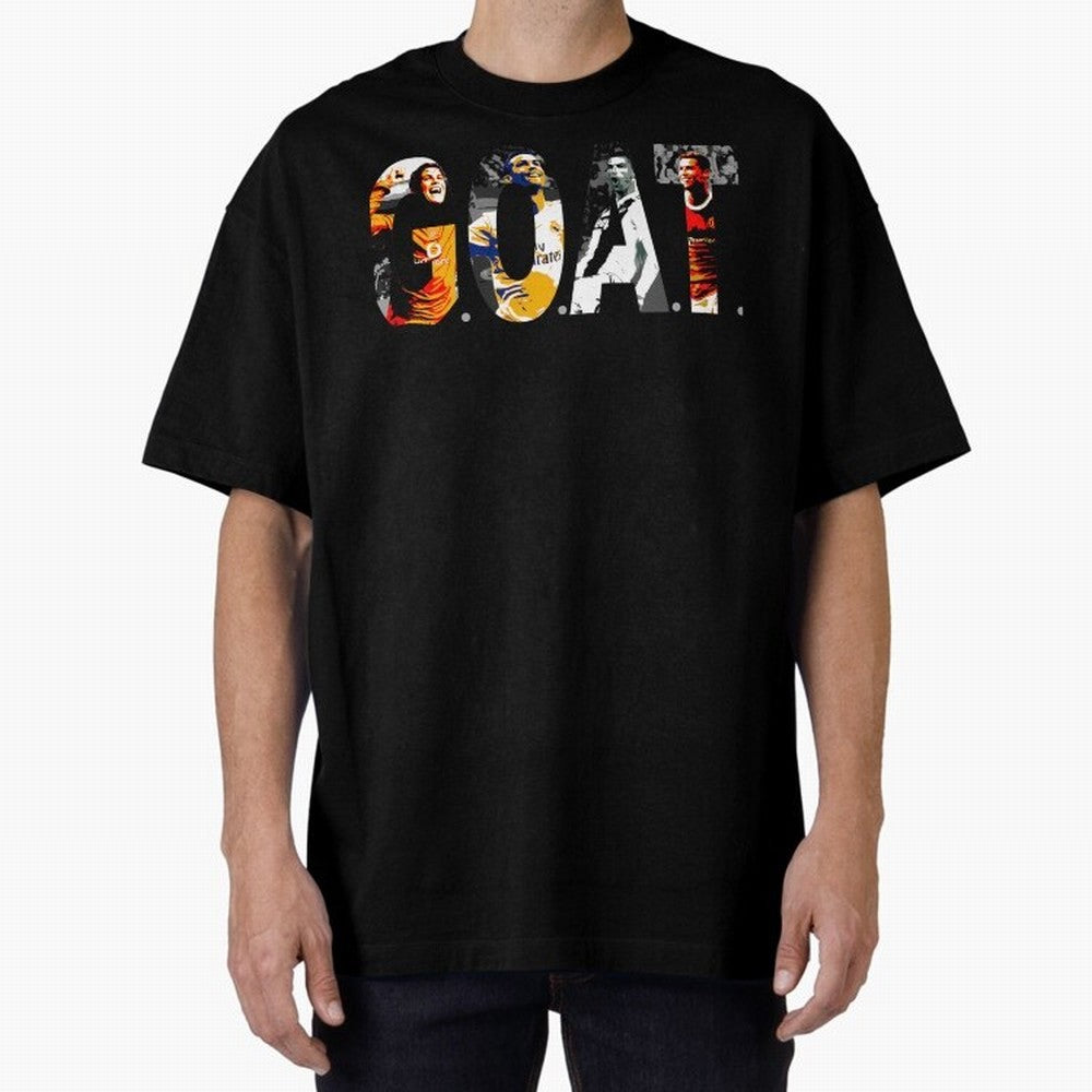 Cristiano Ronaldo Oversized T-Shirt Elevate Match Day Hype around FIFA World Cup 2026 Group Stage, Mbappe and Neymar, England, Classic Soccer Heritage, Championship Pressure, Fan Loyalty and International Pride; Made for Collectors Who Enjoy Iconic