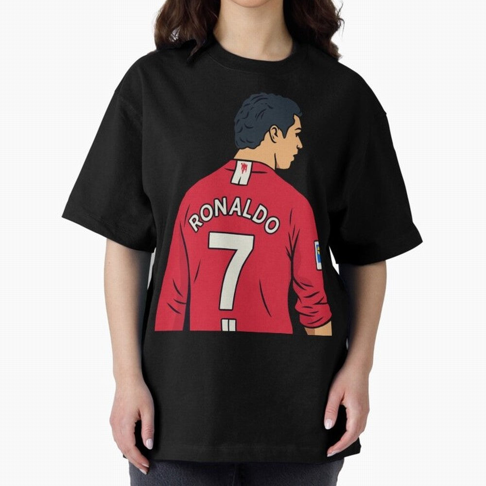Cristiano Ronaldo Oversized T-Shirt Bring Home the FIFA World Cup 2026 Group Stage Journey through Neymar, Haaland and Cristiano Ronaldo Highlights, Portugal Pride, Retro Football Energy, Iconic Rivalries, Trophy Chase Drama and Stadium Atmosphere;