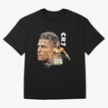 Retro Football Legend Poster Illustration For Men And Gift For Soccer Fans Oversized T-Shirt Create FIFA World Cup 2026 for Fans of Neymar and England, Bringing Game Day Rituals, Football Legends, Country Pride and the Road to the Final; Perfect