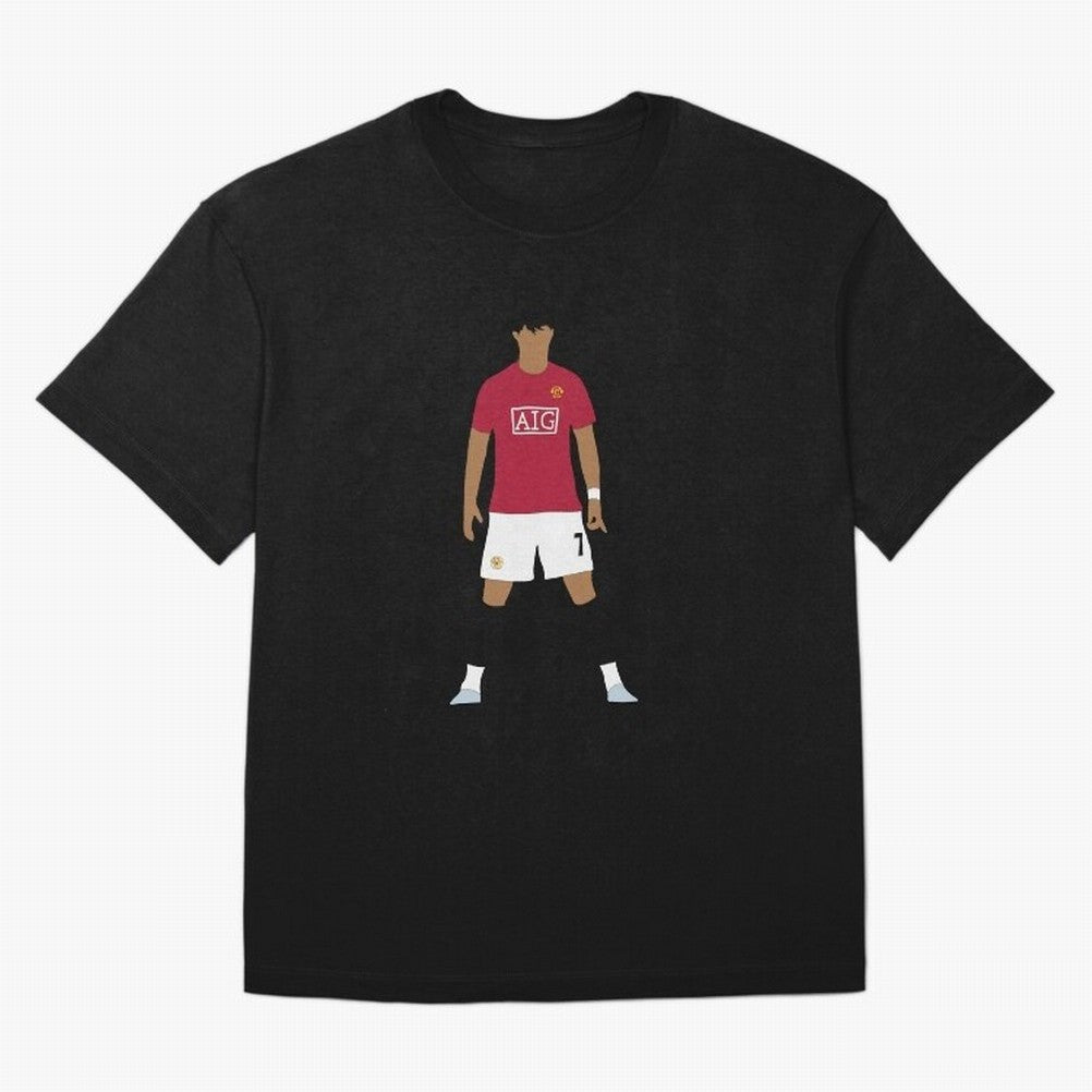 Cristiano Ronaldo Iconic Stance Fan Art Oversized T-Shirt Show Support during the FIFA World Cup 2026 Journey through CR7 Highlights, Netherlands Pride, Match Day Excitement, Supporter Culture, Golden Goals and Global Football Passion; Created for
