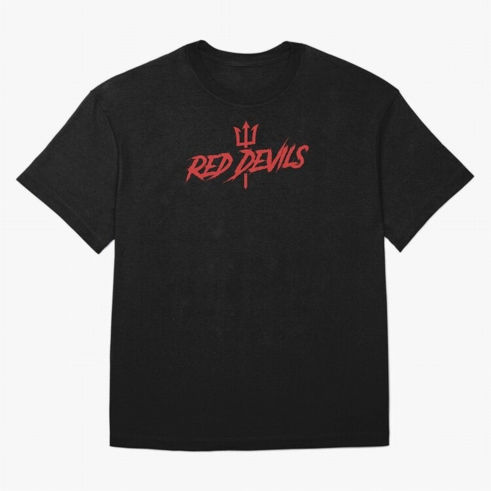 Red Devils Oversized T-Shirt Stand with Match Day Hype around FIFA World Cup 2026 Group Stage, Messi and Cristiano Ronaldo, England, Fan Favorite Moments, National Team Passion, Big Match Drama and Soccer History; Ideal for Passionate Fans Who Love
