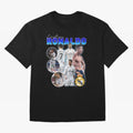 CR7 Real Madrid Poster ¨C For Football Fans and Gift For Ronaldo Supporters Oversized T-Shirt Represent the FIFA World Cup 2026 USA Canada Mexico Journey through Cristiano Ronaldo Highlights, Argentina and Brazil Pride, Goal Celebration Energy,