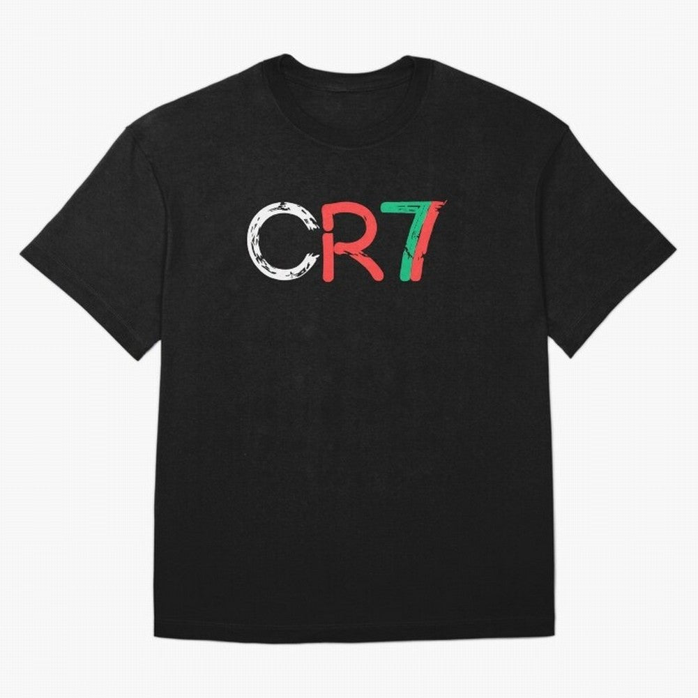 CR7 Portugal Colors Poster For Football Fans, Gift For Soccer Lovers Oversized T-Shirt Mark FIFA World Cup 2026 USA Canada Mexico Spirit, Driven by Argentina, Messi, Neymar and Mbappe, Game Day Rituals, Football Legends, Country Pride and the Road