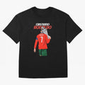 Cristiano Ronaldo Win Oversized T-Shirt Celebrate Global Passion for Match Day Hype around FIFA World Cup 2026 USA Canada Mexico, Haaland and Mbappe, England and Germany, Global Supporter Spirit, Legendary Goals, National Colors and Tournament