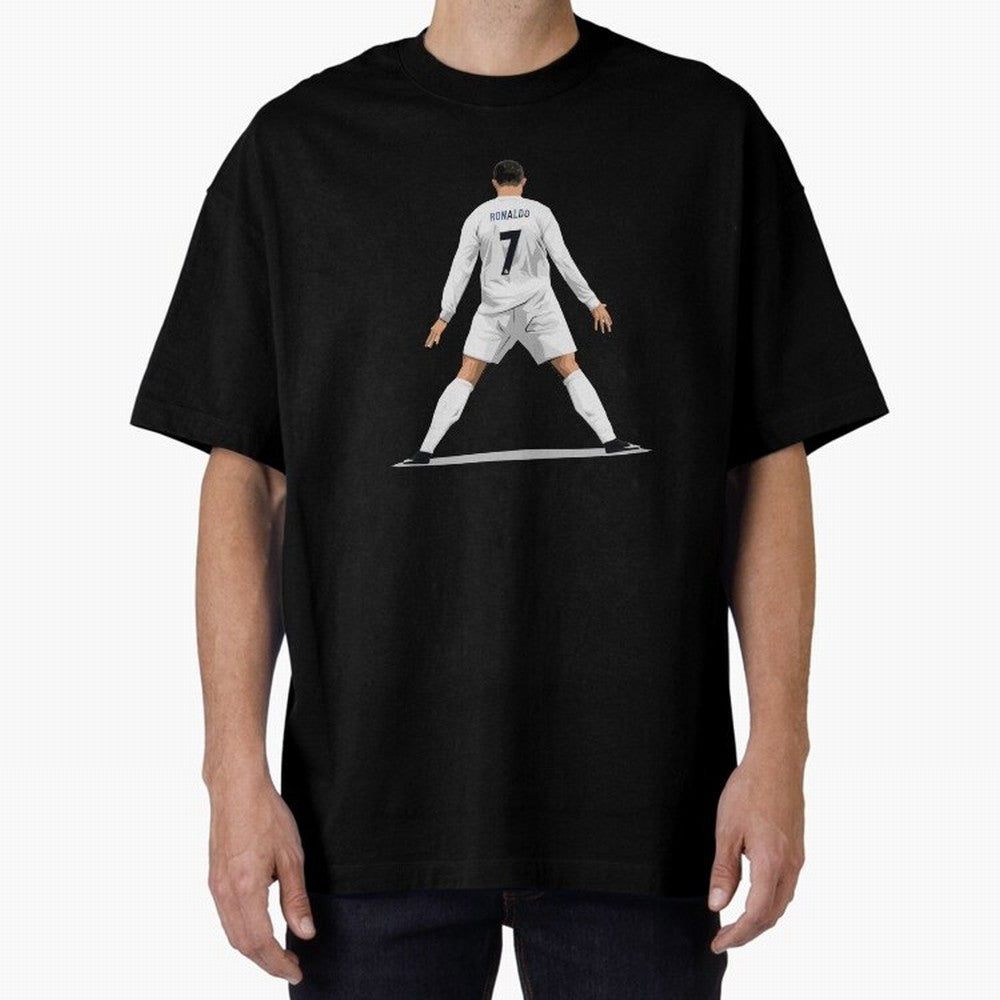 Cristiano Ronaldo Oversized T-Shirt Carry National Pride through the FIFA World Cup 2026 USA Canada Mexico Journey through Mbappe Highlights, Argentina Pride, Global Supporter Spirit, Legendary Goals, National Colors and Tournament Celebration;