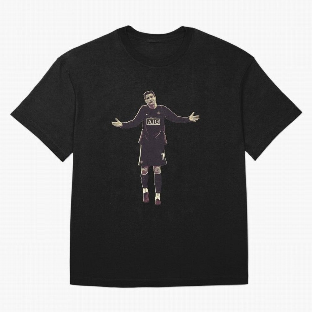 Cristiano Ronaldo Oversized T-Shirt Keep Football History Alive during Global Football Passion for FIFA World Cup 2026, Celebrating Mbappe, Brazil, Portugal and Argentina, Supporter Pride, Iconic Celebrations, Legendary Names and Global Match Day