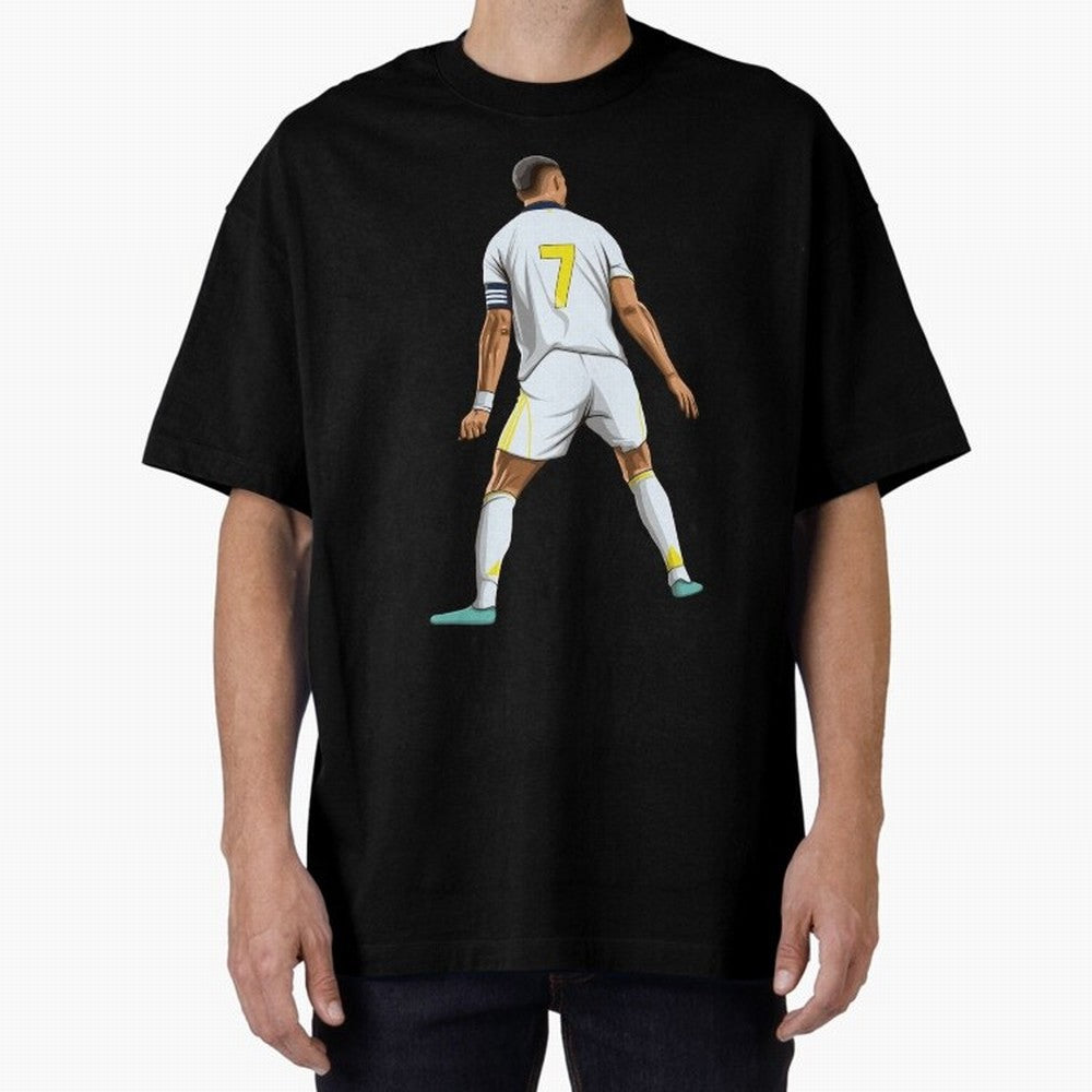 Cristiano Ronaldo Oversized T-Shirt Bring Bold Fan Energy to Global Football Passion for FIFA World Cup 2026 Group Stage, with CR7, England and Germany, Stadium Chants, National Pride, Trophy Dreams and Unforgettable Football Memories; Ideal for