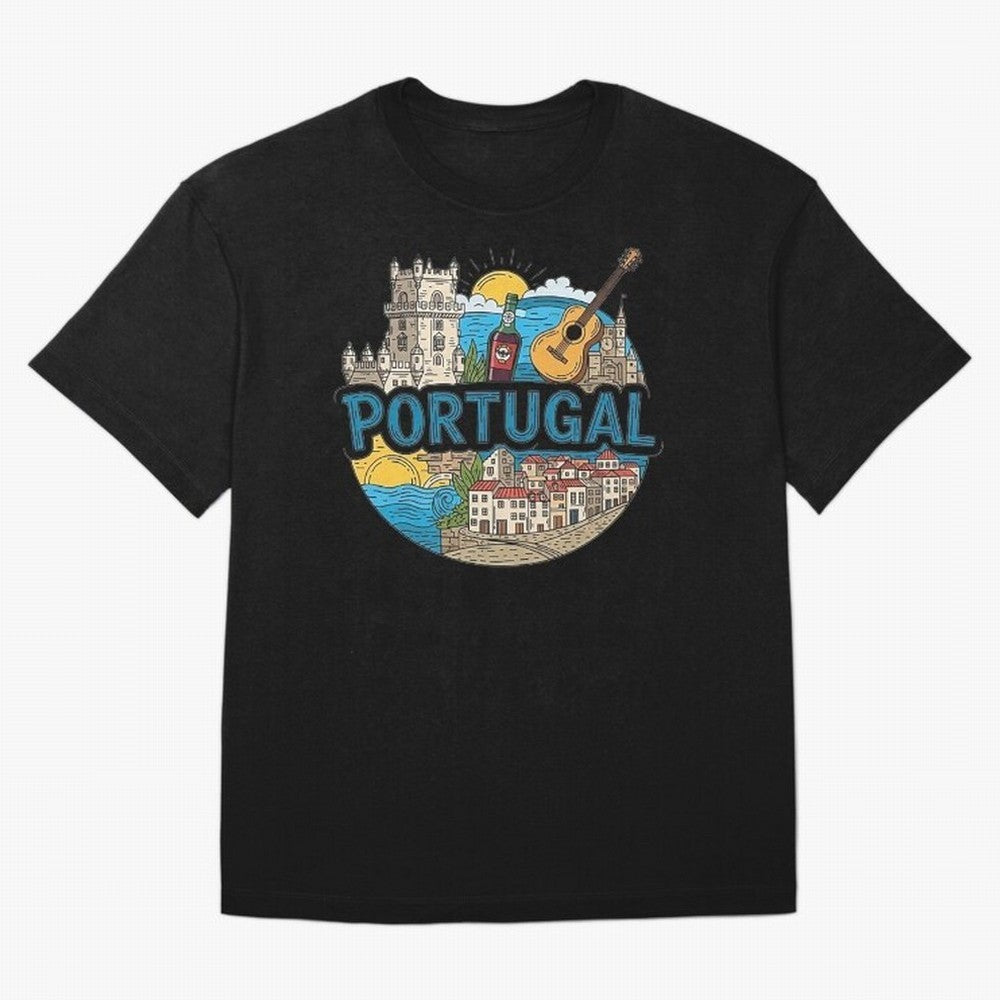 PORTUGAL Oversized T-Shirt Celebrate Global Passion for the FIFA World Cup 2026 Journey through Messi, Neymar and Mbappe Highlights, Argentina Pride, Soccer Culture, Superstar Moments, National Team Dreams and Competitive Fire; Ideal for Fans Who