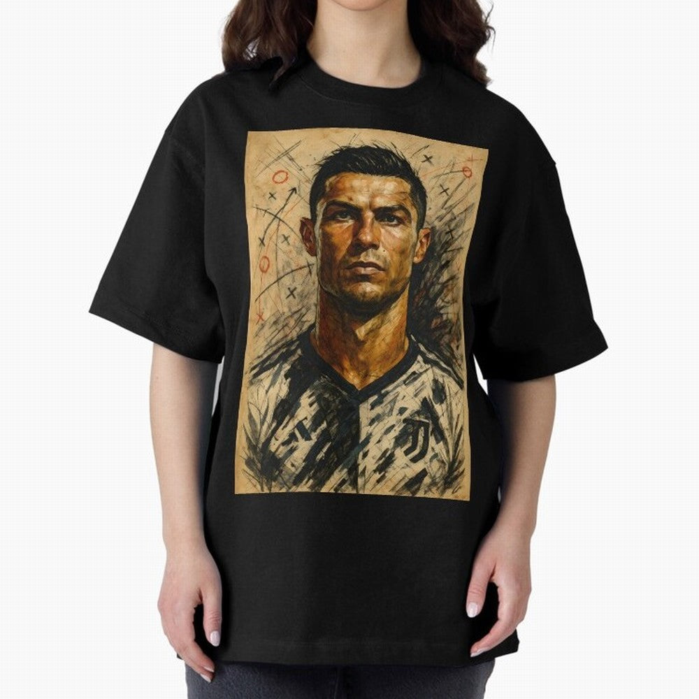 The Architect of Victory Oversized T-Shirt Bring Match Day Fire to FIFA World Cup 2026 USA Canada Mexico for Fans of CR7 and Messi and England and Germany, Bringing Match Day Excitement, Supporter Culture, Golden Goals and Global Football Passion;