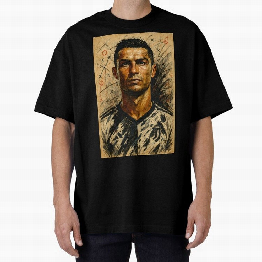 The Architect of Victory Oversized T-Shirt Bring Match Day Fire to FIFA World Cup 2026 USA Canada Mexico for Fans of CR7 and Messi and England and Germany, Bringing Match Day Excitement, Supporter Culture, Golden Goals and Global Football Passion;