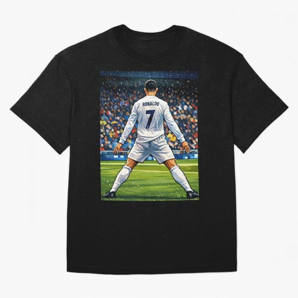 CR7 Oversized T-Shirt Create FIFA World Cup 2026 for Fans of Neymar and England, Bringing Game Day Rituals, Football Legends, Country Pride and the Road to the Final; Perfect for People Who Love Argentina, Brazil, France, England, Germany, Portugal