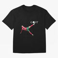 GOAT in Motion: Ronaldo's Iconic Bicycle Kick Oversized T-Shirt Celebrate Football Heritage in Global Football Passion for FIFA World Cup 2026 USA Canada Mexico, Inspired by Neymar, England and Germany, Classic Soccer Heritage, Championship