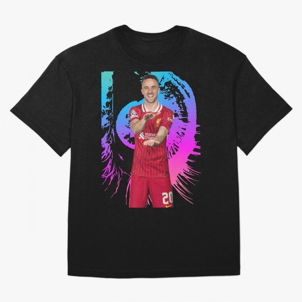 Diogo Jota Oversized T-Shirt Show Championship Spirit for the FIFA World Cup 2026 USA Canada Mexico Journey through Neymar Highlights, Netherlands Pride, Tournament Hype, Historic Matchups, Family Viewing Parties and Global Sports Pride; Great for