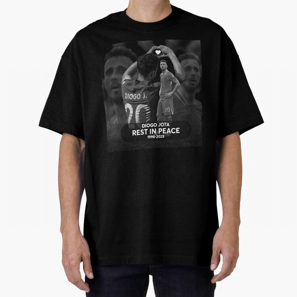 Diogo Jota rest in peace Oversized T-Shirt Bring Match Day Fire to FIFA World Cup 2026 Group Stage for Fans of Messi and Argentina, Bringing Match Day Excitement, Supporter Culture, Golden Goals and Global Football Passion; Made for Collectors Who