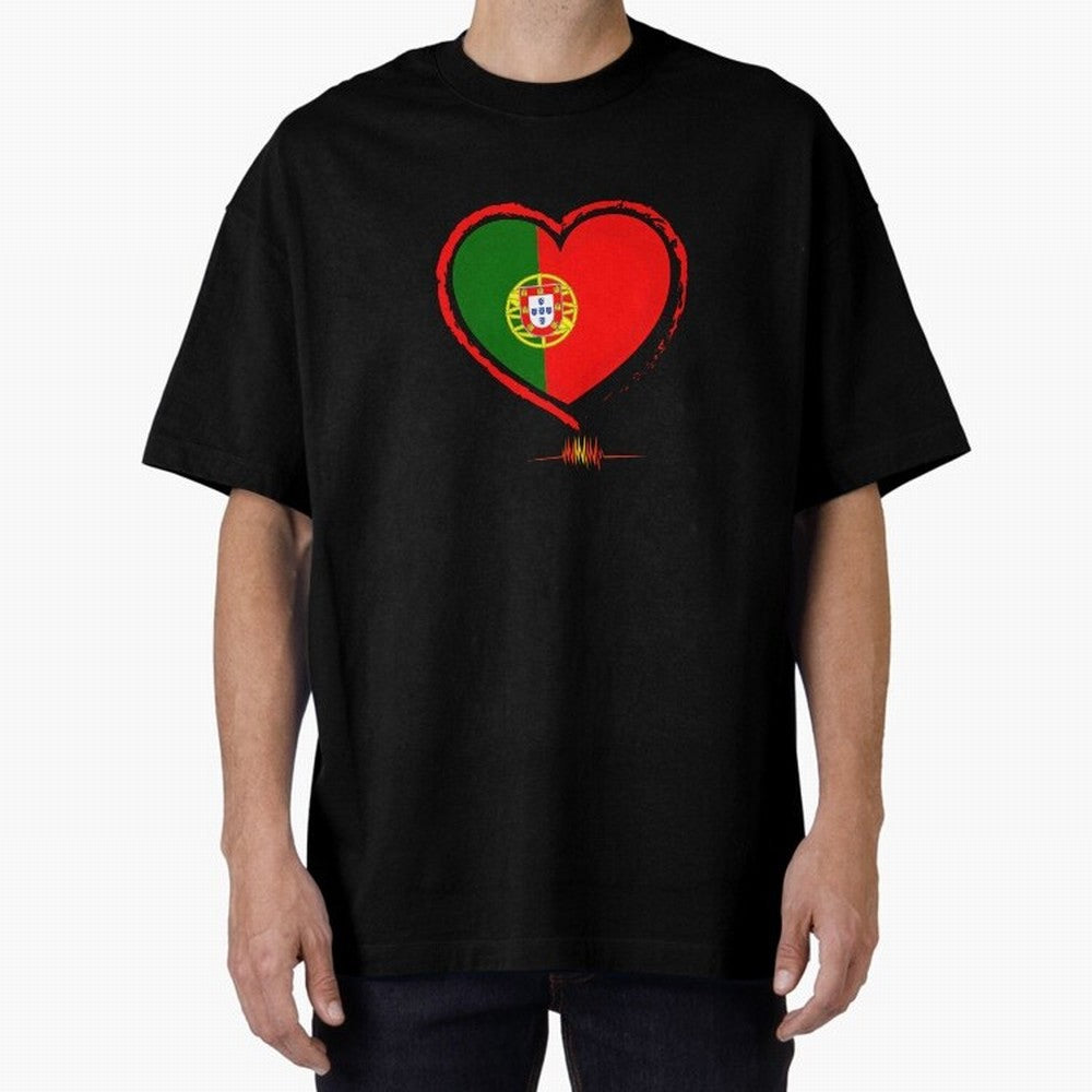 Porto Wine Gang, #PortoPunk #SeaAndSaudade #WavesOfHistory Oversized T-Shirt Keep Football History Alive during Match Day Hype around FIFA World Cup 2026 Group Stage, Cristiano Ronaldo, Haaland and CR7, England, France and Netherlands, Football