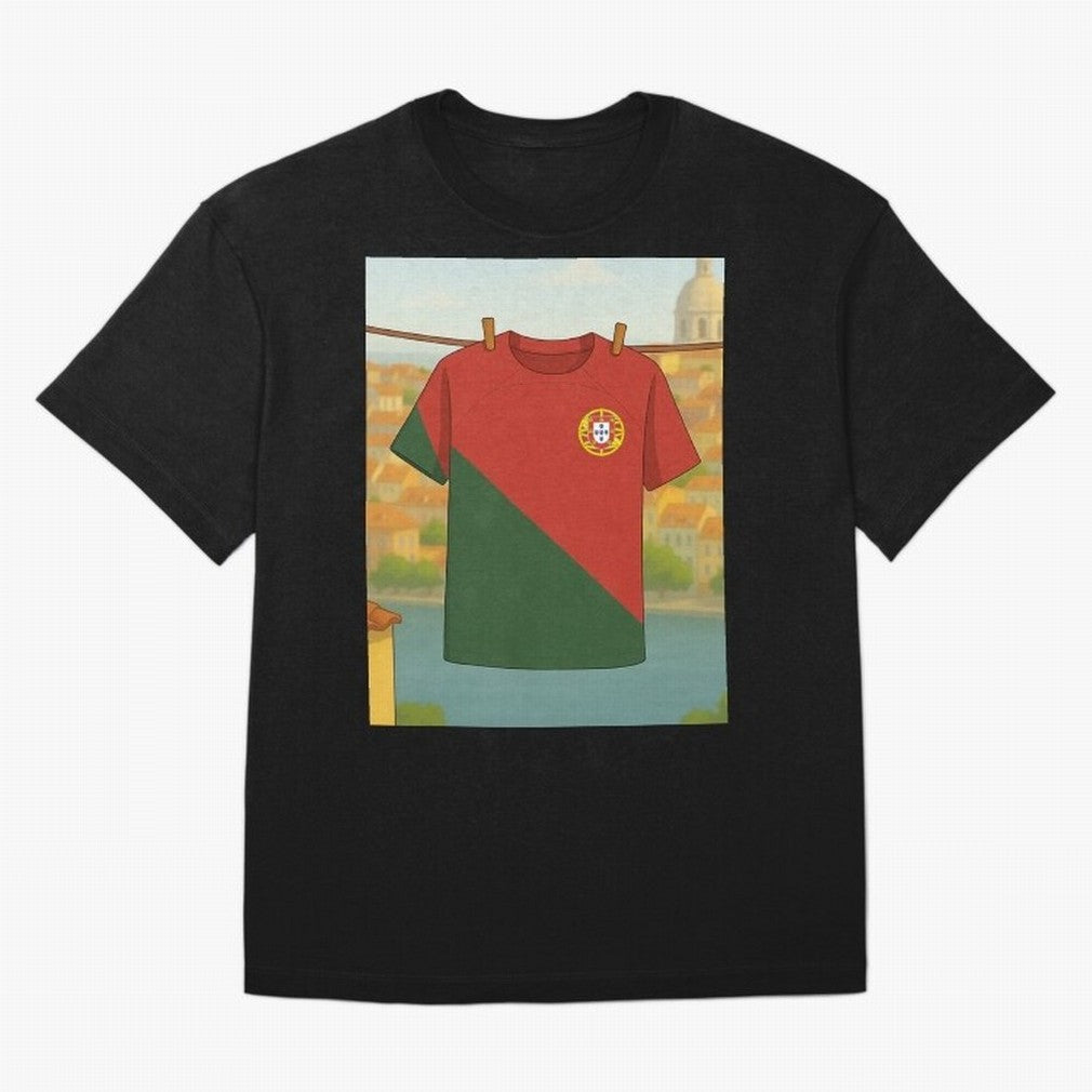Our Love for Portugal Will never fade Oversized T-Shirt Support the Legends of the FIFA World Cup 2026 Group Stage Journey through Messi, CR7 and Mbappe Highlights, Spain and Netherlands Pride, Soccer Culture, Superstar Moments, National Team