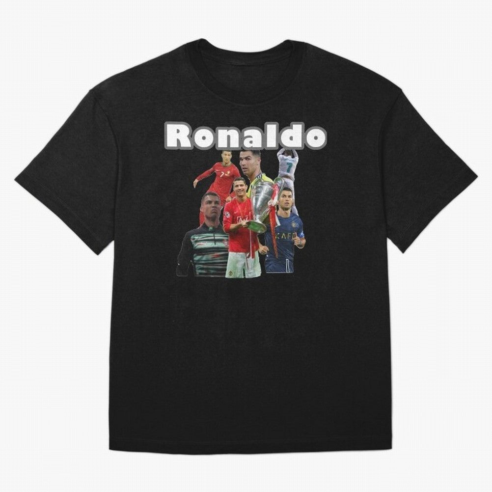 Cristiano Ronaldo Oversized T-Shirt Relive the Noise and Pride of FIFA World Cup 2026 USA Canada Mexico Capturing Messi, Neymar and Mbappe, Portugal, Spain and Germany Energy, Match Day Excitement, Supporter Culture, Golden Goals and Global