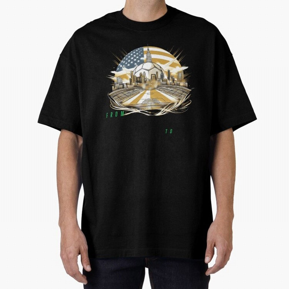 HALA MADRID | Merengues! Oversized T-Shirt Turn Football Passion into FIFA World Cup 2026 for Fans of Haaland and Mbappe and Portugal, Bringing Football Festival Excitement, Trophy Ambitions, Country Rivalries and Star Player Buzz; Built for