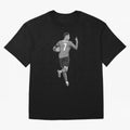Cristiano Ronaldo Black and White Version Oversized T-Shirt Honor FIFA World Cup 2026 for Fans of Mbappe and France, Bringing Stadium Chants, National Pride, Trophy Dreams and Unforgettable Football Memories; Built for Supporters Chasing Trophy
