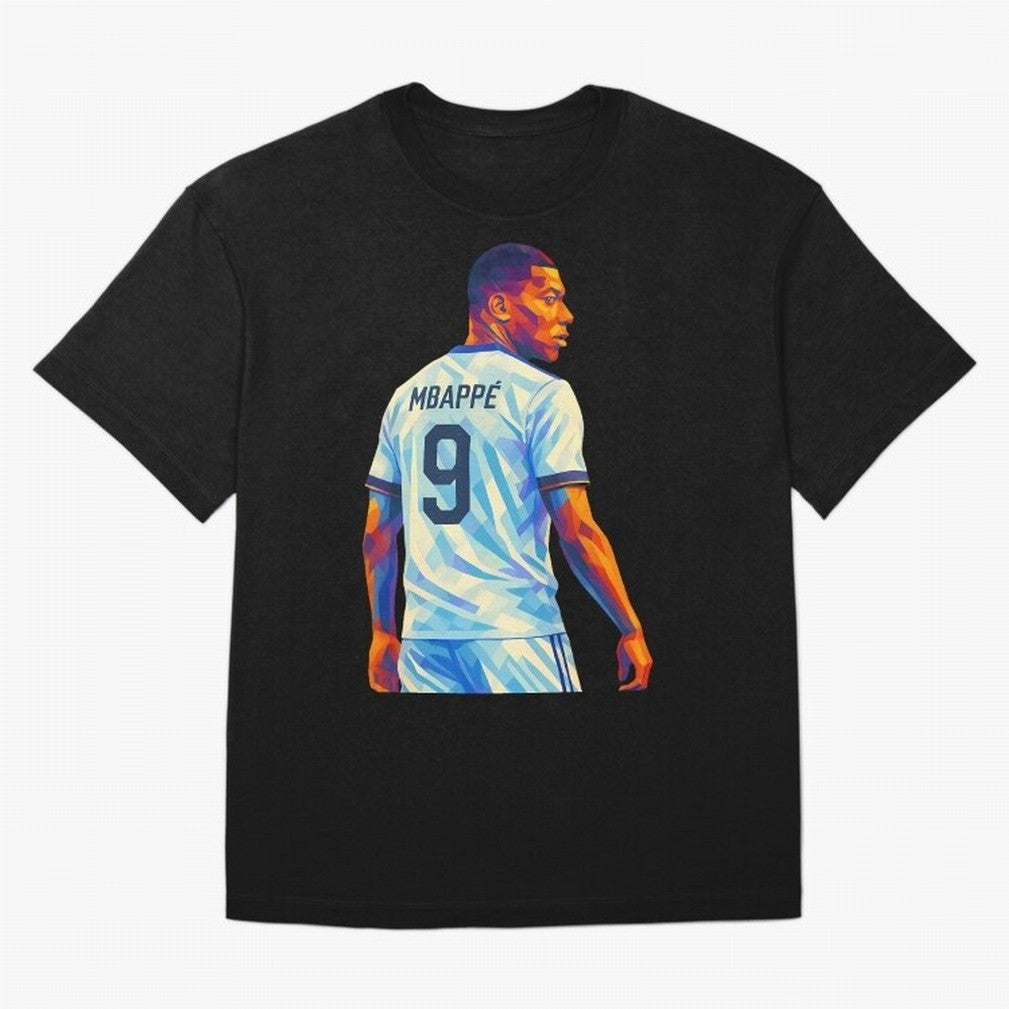 Kyliam Mbappe Oversized T-Shirt Bring Global Football Passion for FIFA World Cup 2026 Group Stage, Driven by Neymar, Argentina and Brazil, Global Supporter Spirit, Legendary Goals, National Colors and Tournament Celebration; Perfect for Supporters