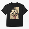 Soccer ball Oversized T-Shirt Feel the Trophy Chase of Global Football Passion for FIFA World Cup 2026, Centered on Messi, Neymar and Mbappe, Brazil, Portugal and Argentina, Football Festival Excitement, Trophy Ambitions, Country Rivalries and Star