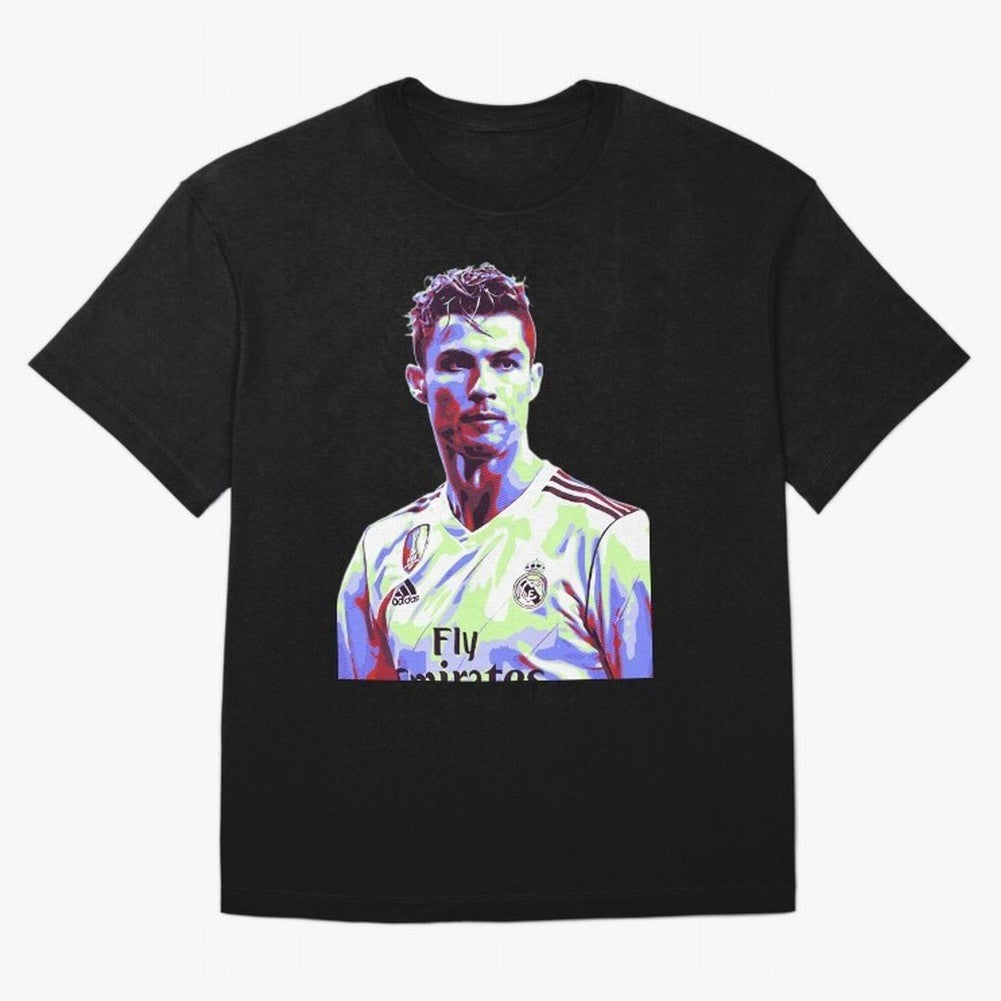 Ronaldo - retro Oversized T-Shirt Discover Global Football Passion for FIFA World Cup 2026 Group Stage, Celebrating CR7, England, Game Day Rituals, Football Legends, Country Pride and the Road to the Final; Ideal for Football Dads, Football Moms,