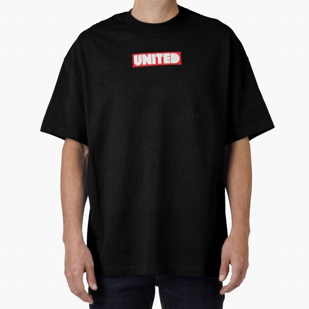 Manchester United - United Oversized T-Shirt Show Your Tournament Heart for FIFA World Cup 2026 USA Canada Mexico Spirit, Highlighting Spain, Mbappe, Fan Favorite Moments, National Team Passion, Big Match Drama and Soccer History; Perfect for Fans,