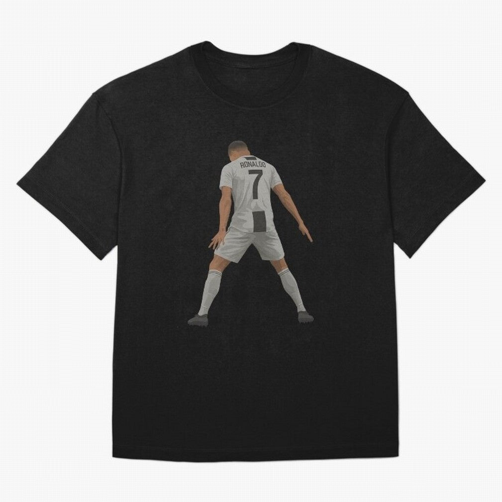 Cristiano Ronaldo Iconic Celebration Oversized T-Shirt Bring Home Match Day Hype around FIFA World Cup 2026, Cristiano Ronaldo, Haaland and CR7, Germany, Game Day Rituals, Football Legends, Country Pride and the Road to the Final; Great for Watch