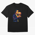 Ronaldinho Wpap Art Oversized T-Shirt Follow the Road to FIFA World Cup 2026 for Fans of Messi and Cristiano Ronaldo and France and Portugal, Bringing Football Passion, Legendary Performances, Festival Vibes and Supporter Community; Ideal for