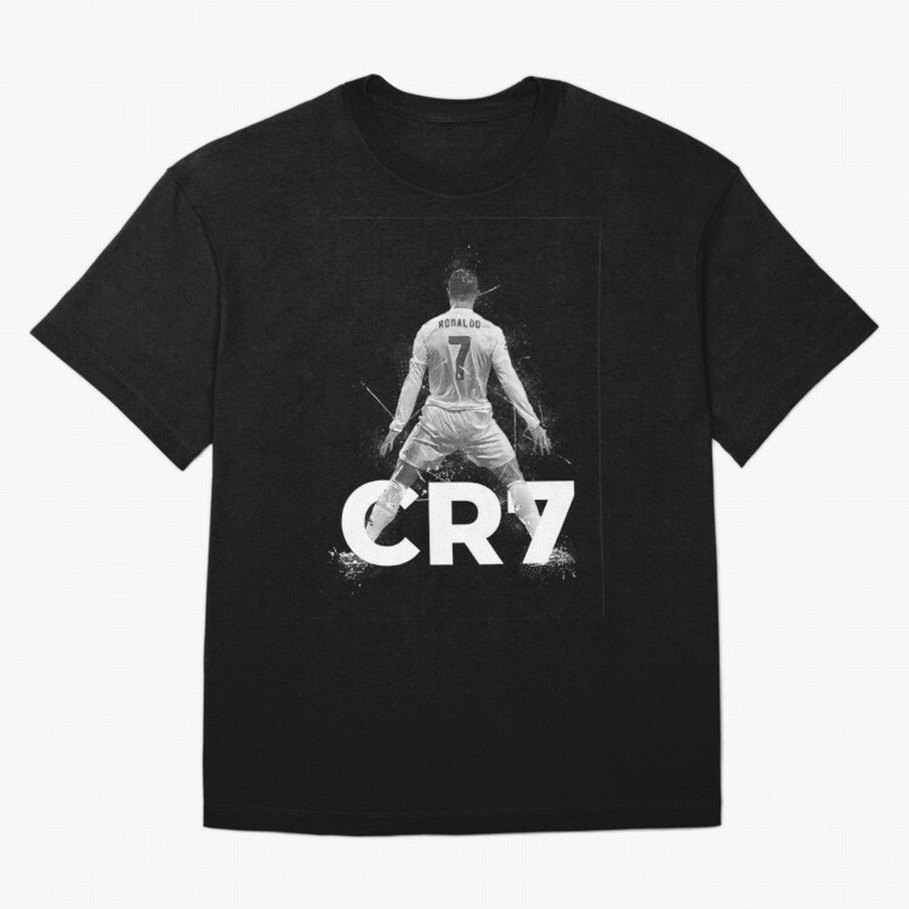 CR7 Oversized T-Shirt Celebrate Football Heritage in FIFA World Cup 2026 USA Canada Mexico for Fans of Neymar and Netherlands, Bringing Stadium Memories, Football Loyalty, International Chants and Championship Tradition; Ideal for Passionate Fans