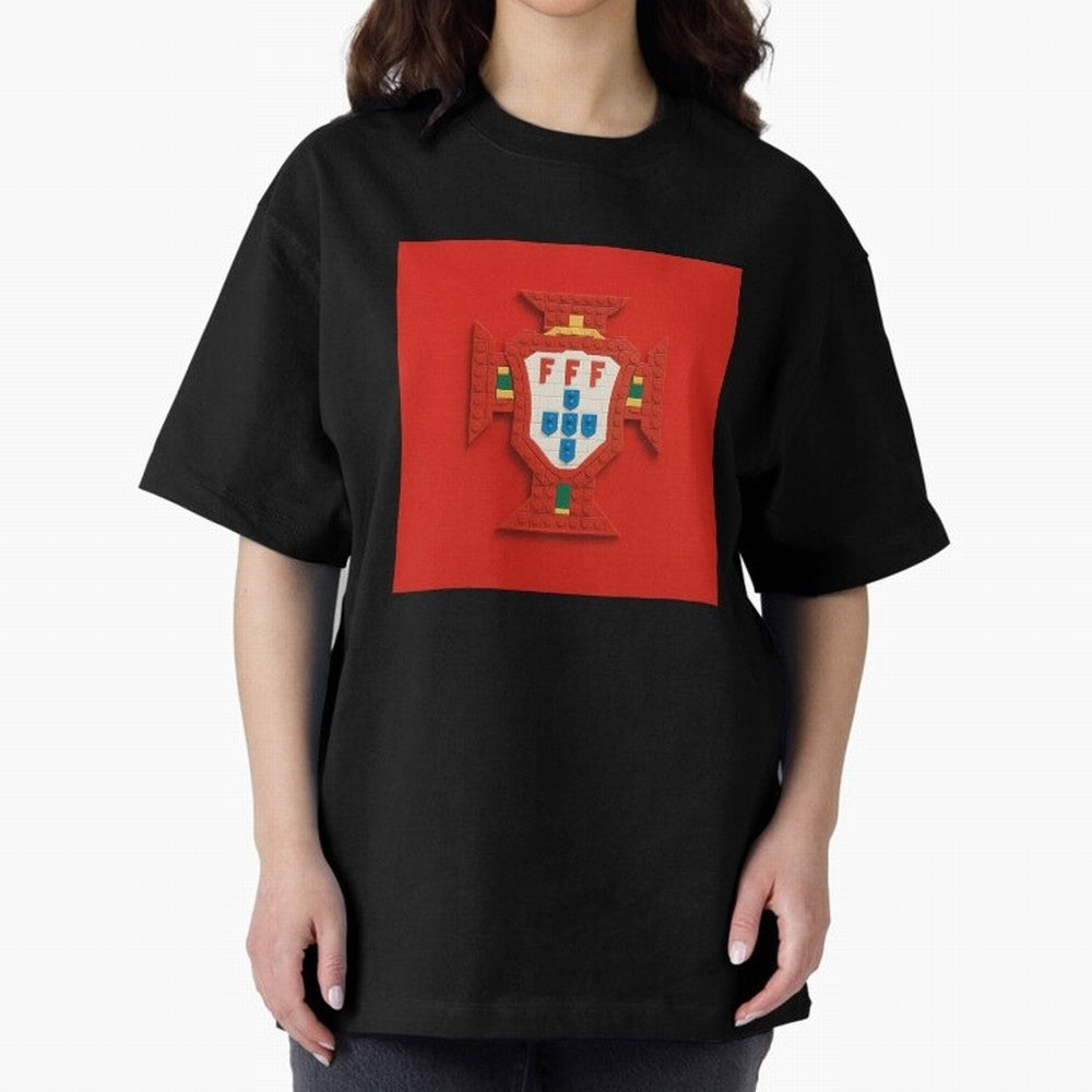 Portugal Blocks Oversized T-Shirt Join the Global Buzz around FIFA World Cup 2026 Group Stage Spirit, Featuring England and Germany, Mbappe and Neymar, Football History, Final Match Energy, Crowd Noise and Once in a Lifetime Moments; Great for