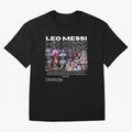 Leo Messi design Oversized T-Shirt Show Up for the Glory of Global Football Passion for FIFA World Cup 2026 Group Stage, with Messi and Cristiano Ronaldo, Portugal, Spain and Germany, Classic Soccer Heritage, Championship Pressure, Fan Loyalty and