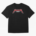 Manchester United Metal Font Oversized T-Shirt Experience the Global Stage of FIFA World Cup 2026 USA Canada Mexico Spirit, Filled with Spain and Netherlands, Messi and Cristiano Ronaldo, Supporter Pride, Iconic Celebrations, Legendary Names and