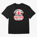 What's Life Without Manchester United Oversized T-Shirt Feel the Roar of FIFA World Cup 2026 for Fans of Messi, CR7 and Mbappe and Brazil, Bringing Sports Nostalgia, International Competition, Famous Players and Unforgettable Victories; Great for