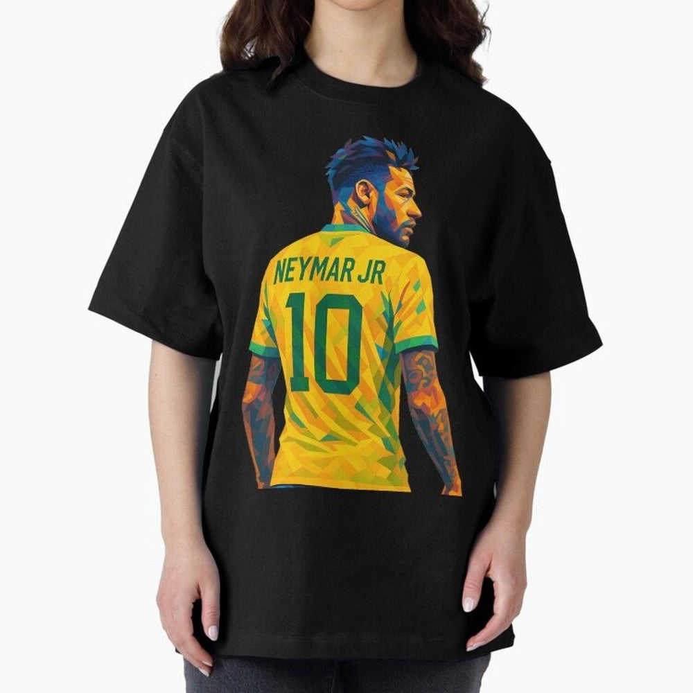 Neymar Jr Oversized T-Shirt Make Memories around the FIFA World Cup 2026 Group Stage Journey through Haaland and Mbappe Highlights, England, France and Netherlands Pride, Championship Spirit, Famous Goals, Roaring Crowds and International Football