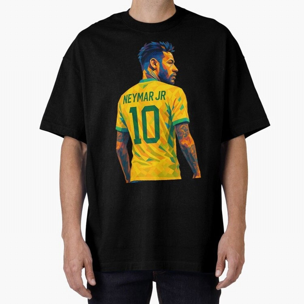 Neymar Jr Oversized T-Shirt Make Memories around the FIFA World Cup 2026 Group Stage Journey through Haaland and Mbappe Highlights, England, France and Netherlands Pride, Championship Spirit, Famous Goals, Roaring Crowds and International Football