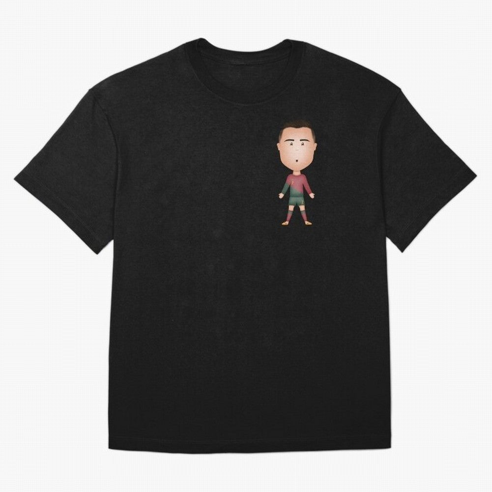 CR7 Oversized T-Shirt Remember Iconic Moments from Match Day Hype around FIFA World Cup 2026 USA Canada Mexico, CR7 and Messi, France and Portugal, Stadium Memories, Football Loyalty, International Chants and Championship Tradition; Perfect for