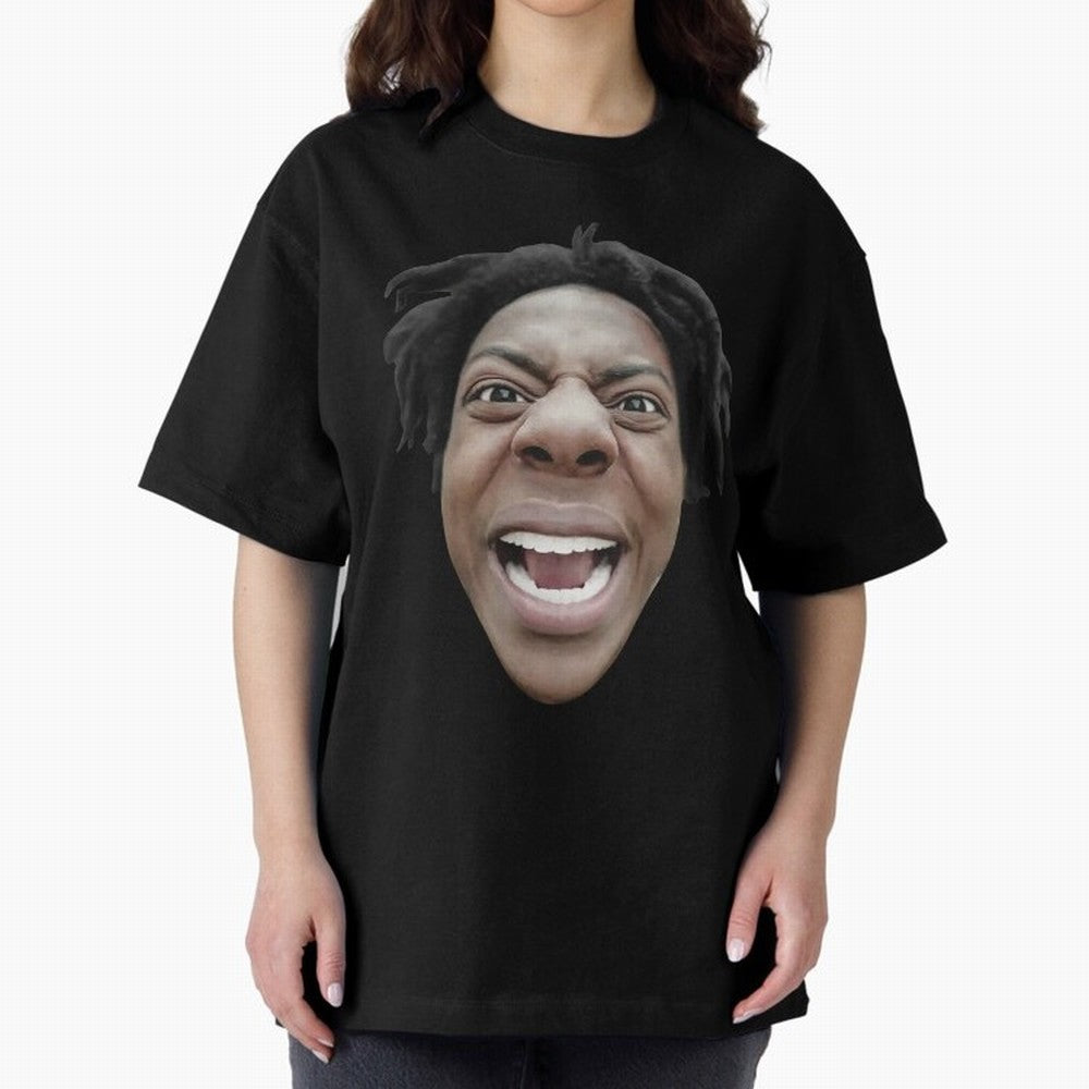 Ishowspeed Oversized T-Shirt Celebrate Soccer Greatness during Match Day Hype around FIFA World Cup 2026 USA Canada Mexico, Messi, CR7 and Mbappe, Germany, Football History, Final Match Energy, Crowd Noise and Once in a Lifetime Moments; Ideal for