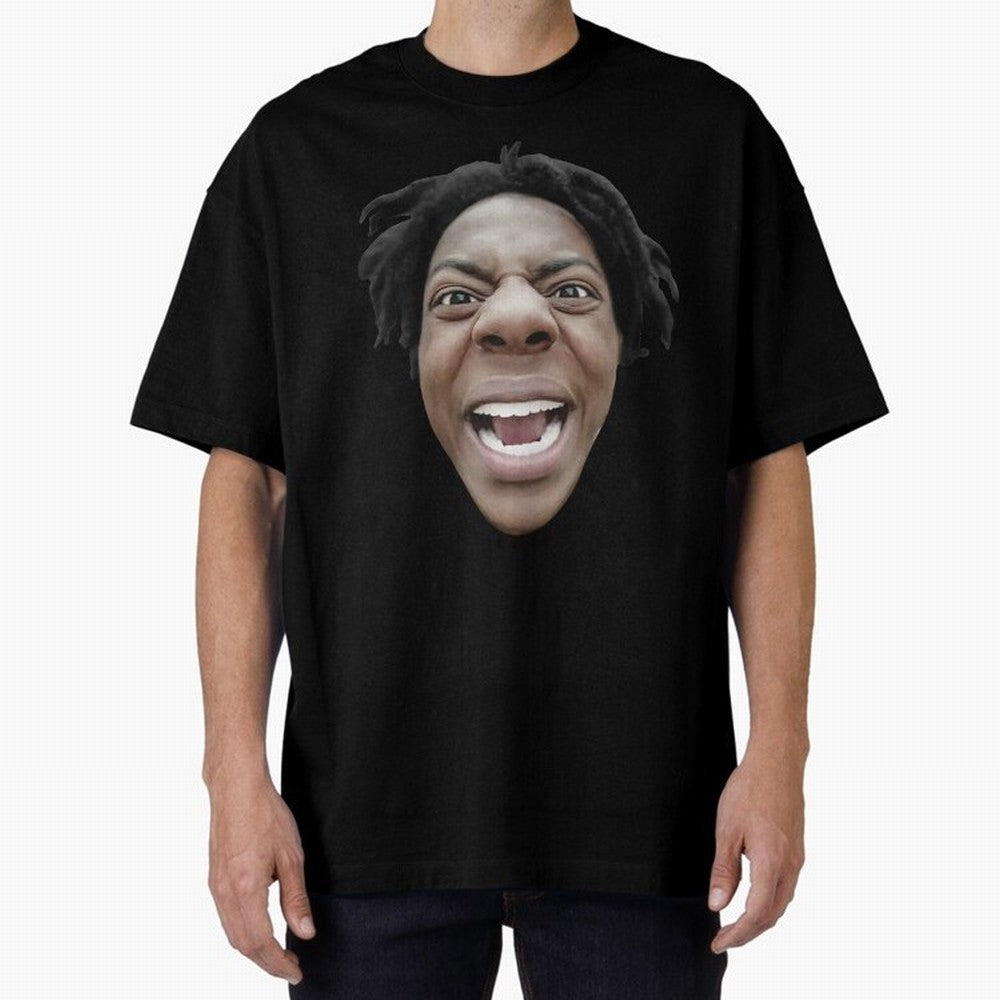 Ishowspeed Oversized T-Shirt Celebrate Soccer Greatness during Match Day Hype around FIFA World Cup 2026 USA Canada Mexico, Messi, CR7 and Mbappe, Germany, Football History, Final Match Energy, Crowd Noise and Once in a Lifetime Moments; Ideal for