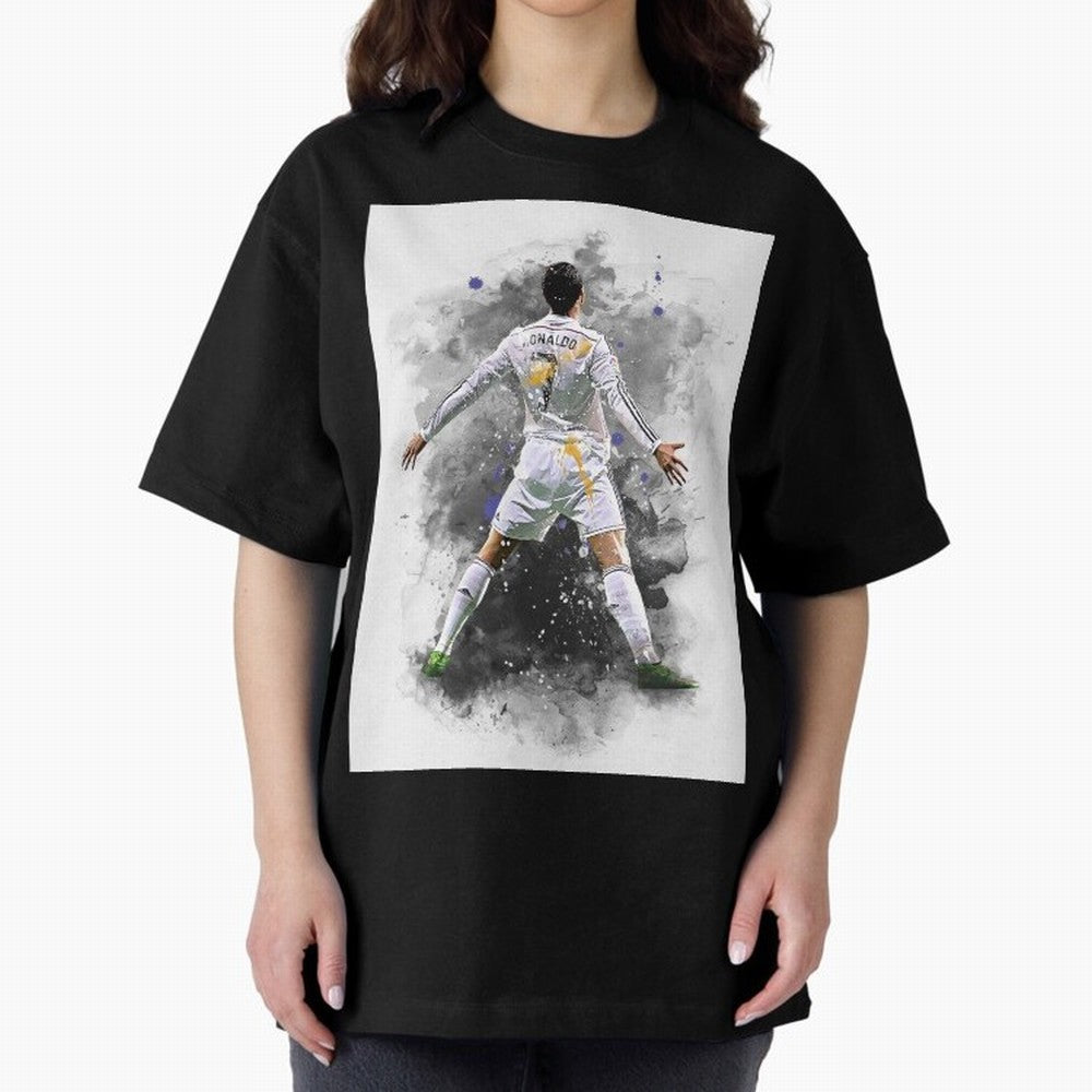 Cristiano Ronaldo 7 Oversized T-Shirt Represent Fans Who Live for the FIFA World Cup 2026 USA Canada Mexico Journey through Haaland Highlights, Netherlands Pride, Global Supporter Spirit, Legendary Goals, National Colors and Tournament Celebration;