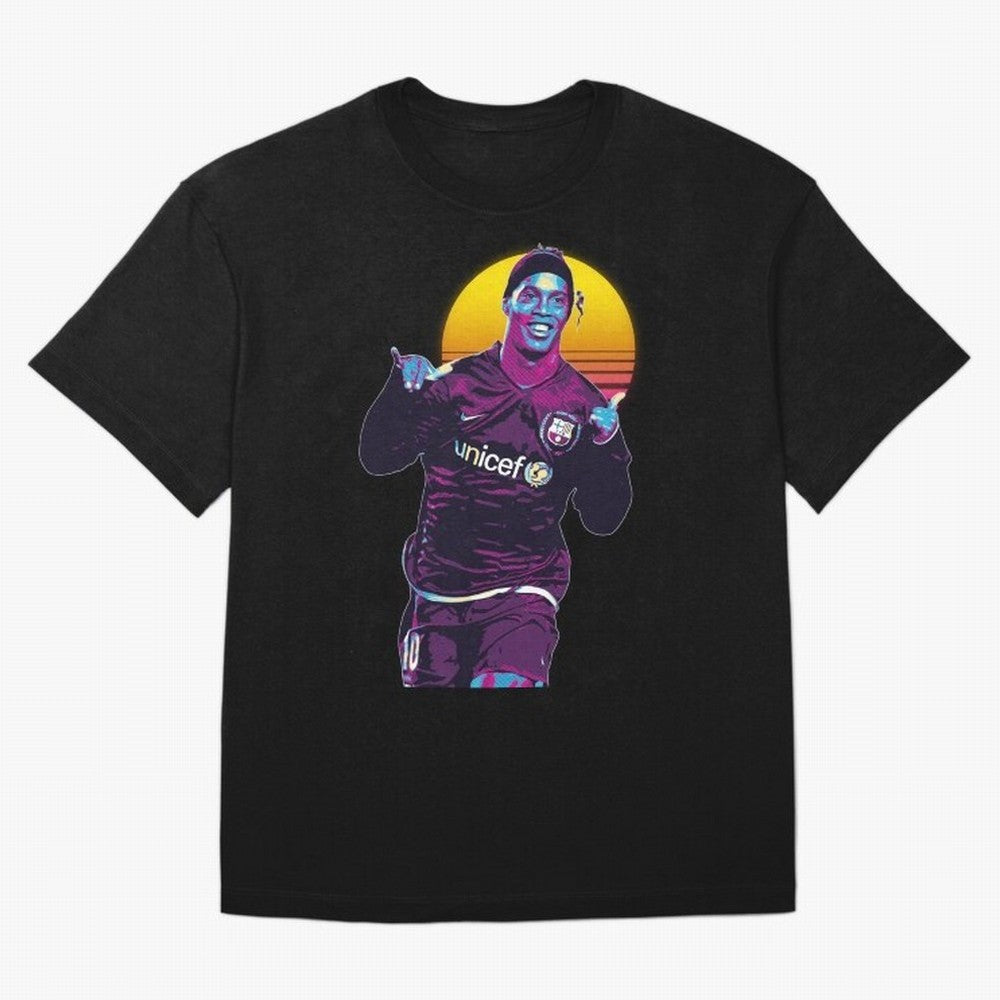 ronaldinho retro Oversized T-Shirt Bring the FIFA World Cup 2026 USA Canada Mexico Journey through Messi, Neymar and Mbappe Highlights, Spain and Netherlands Pride, Global Supporter Spirit, Legendary Goals, National Colors and Tournament