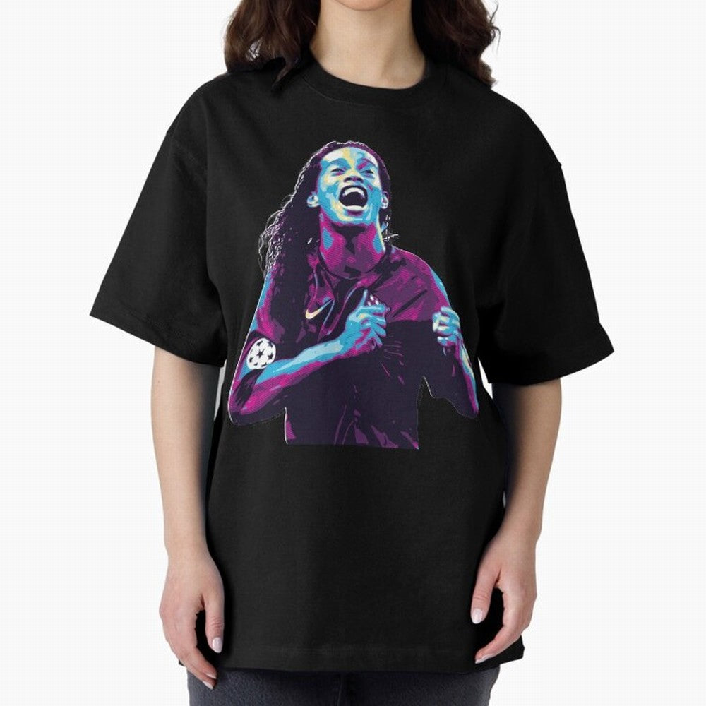 ronaldinho Oversized T-Shirt Back Your Heroes with the FIFA World Cup 2026 Group Stage Journey through CR7 and Messi Highlights, Argentina and Brazil Pride, Football Festival Excitement, Trophy Ambitions, Country Rivalries and Star Player Buzz;