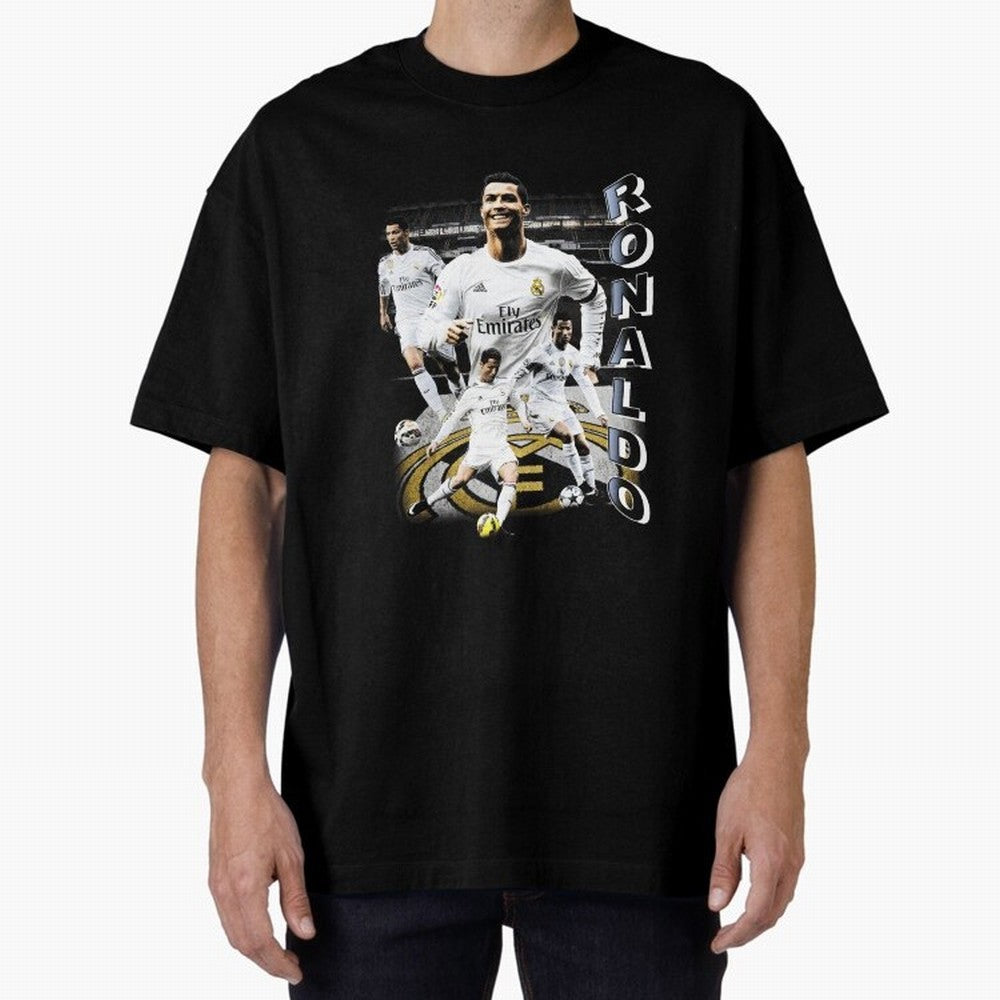 Cristiano Ronaldo Vintage Oversized T-Shirt Make the Season About the FIFA World Cup 2026 Group Stage Journey through Haaland and Mbappe Highlights, France Pride, Stadium Chants, National Pride, Trophy Dreams and Unforgettable Football Memories;