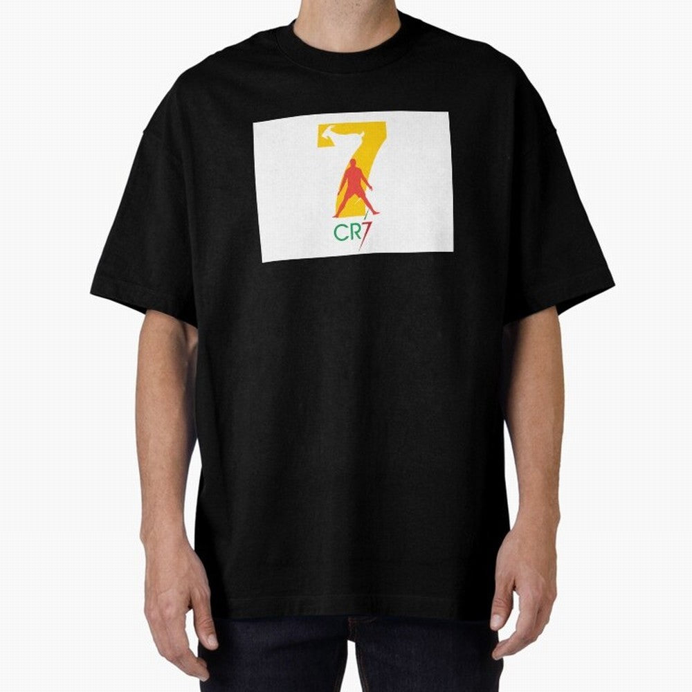 Ronaldo GOAT Oversized T-Shirt Elevate FIFA World Cup 2026 Group Stage for Fans of Neymar, Haaland and Cristiano Ronaldo and Germany, Bringing Match Day Excitement, Supporter Culture, Golden Goals and Global Football Passion; Great for Watch