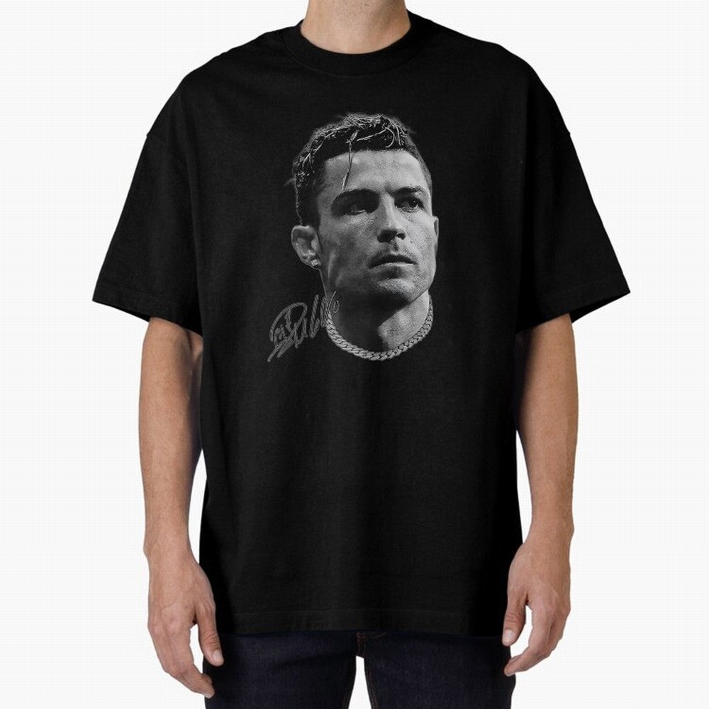Cristiano Ronaldo Vintage Tshirt Oversized T-Shirt Bring Match Day Fire to FIFA World Cup 2026 USA Canada Mexico with Cristiano Ronaldo, Haaland and CR7, France and Portugal Energy, Classic Soccer Heritage, Championship Pressure, Fan Loyalty and