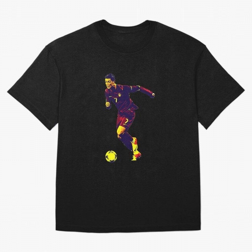 Cristianno Ronaldo Oversized T-Shirt Unlock Match Day Hype around FIFA World Cup 2026 USA Canada Mexico, Mbappe and Neymar, France, Match Day Excitement, Supporter Culture, Golden Goals and Global Football Passion; Built for Supporters Chasing