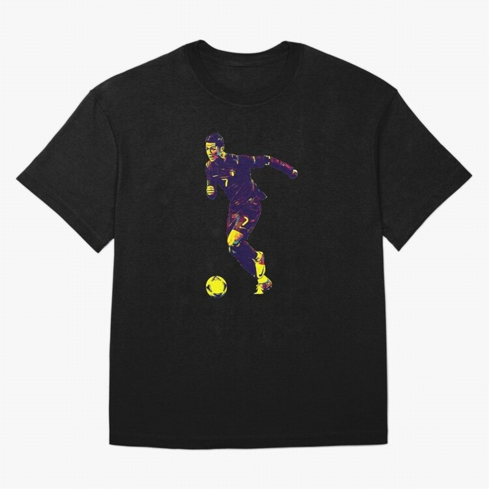Cristiano Ronaldo Oversized T-Shirt Remember Iconic Moments from Global Football Passion for FIFA World Cup 2026, Featuring Cristiano Ronaldo, Haaland and CR7, England, Stadium Chants, National Pride, Trophy Dreams and Unforgettable Football