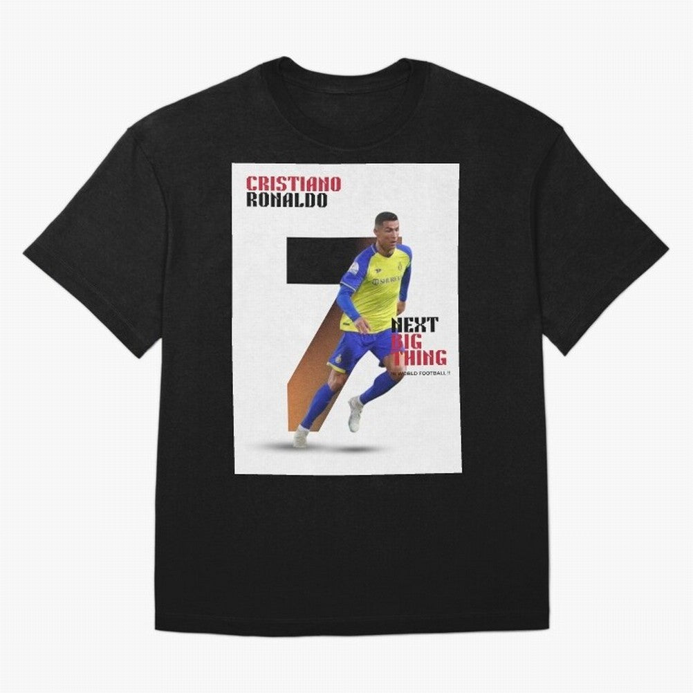 Cristiano Ronaldo (CR7) Oversized T-Shirt Follow Every Goal of FIFA World Cup 2026 USA Canada Mexico Built around Haaland, Brazil Energy, Match Day Excitement, Supporter Culture, Golden Goals and Global Football Passion; Ideal for Passionate Fans
