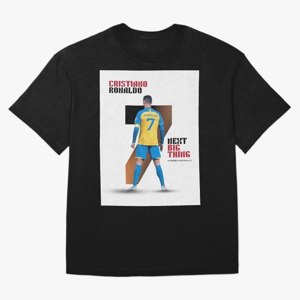 Cristiano Ronaldo Oversized T-Shirt Feel International Energy from Match Day Hype around FIFA World Cup 2026 USA Canada Mexico, Haaland, Germany, Goal Celebration Energy, Supporter Heritage, Football Icons and Worldwide Tournament Joy; Ideal for